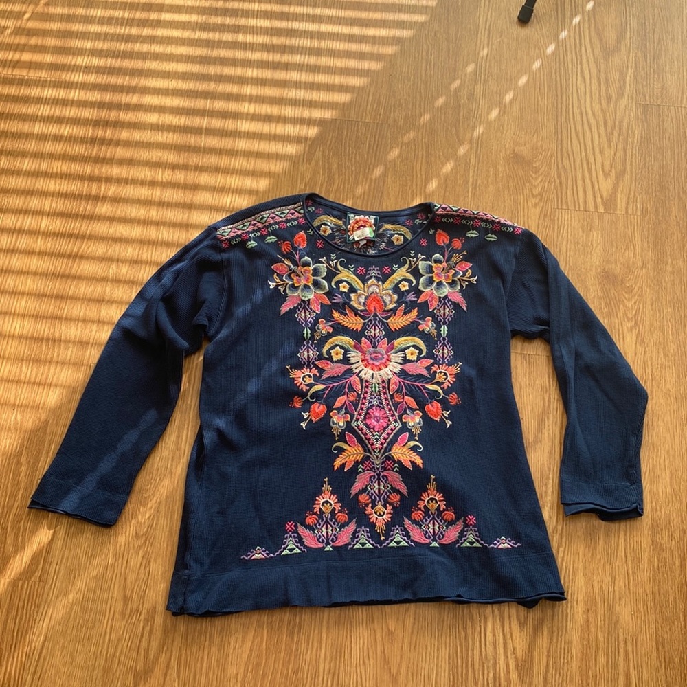 Johnny was sweater